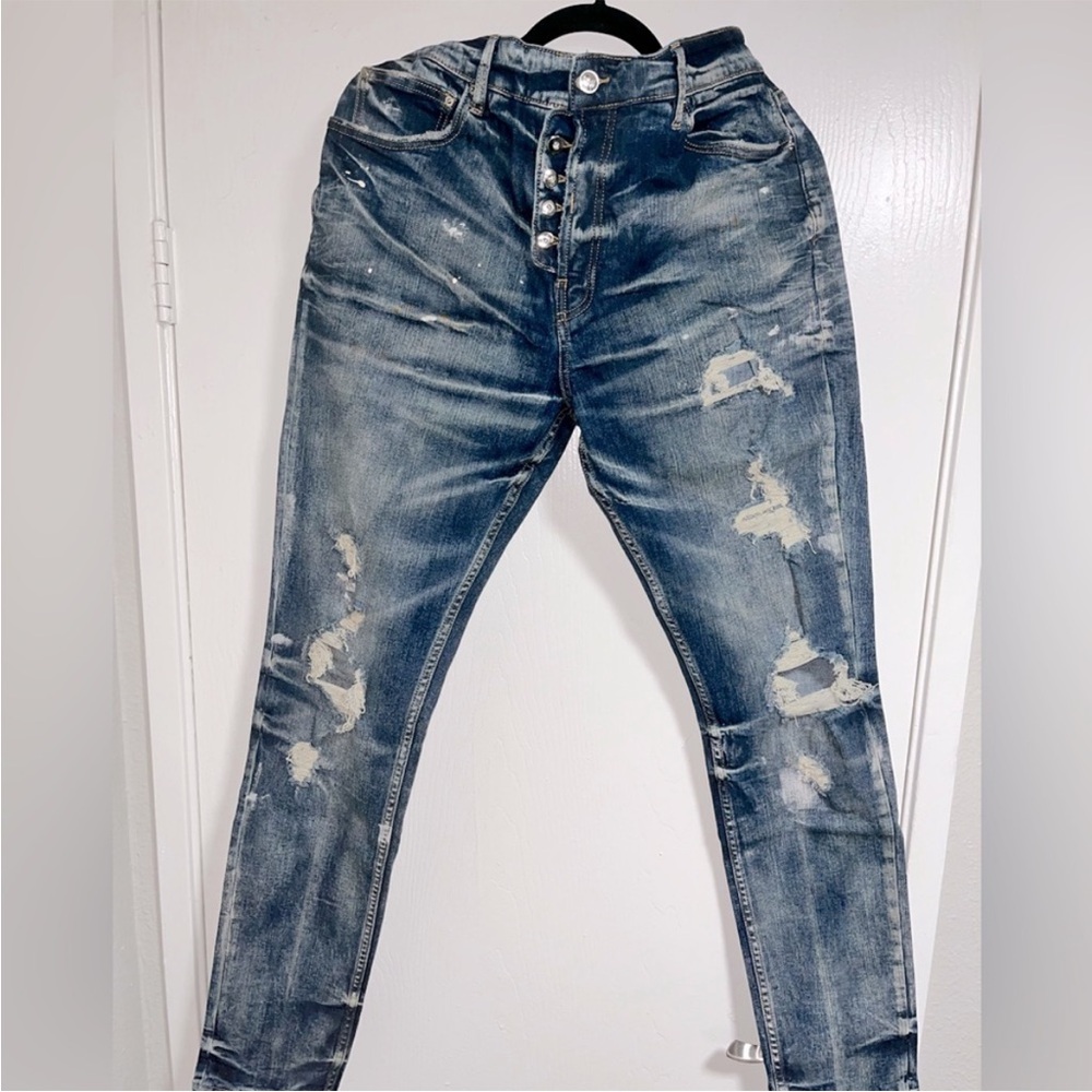 AMC ARTMEETSCHAOS men skinny jeans size 38